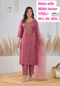 Dola silk with inner