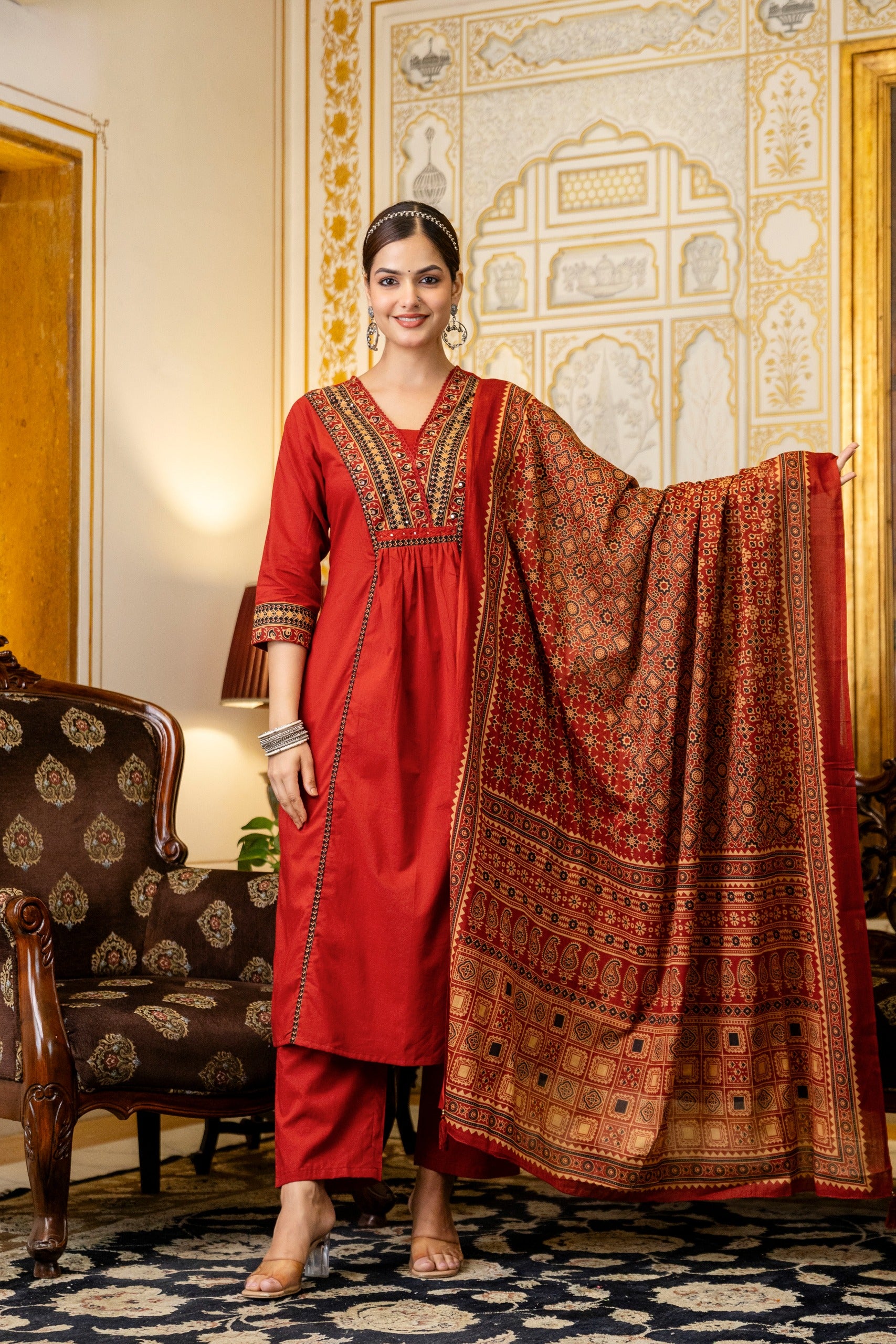 Jaipuri kurta suit