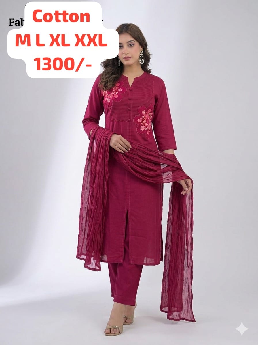 Cotton suit