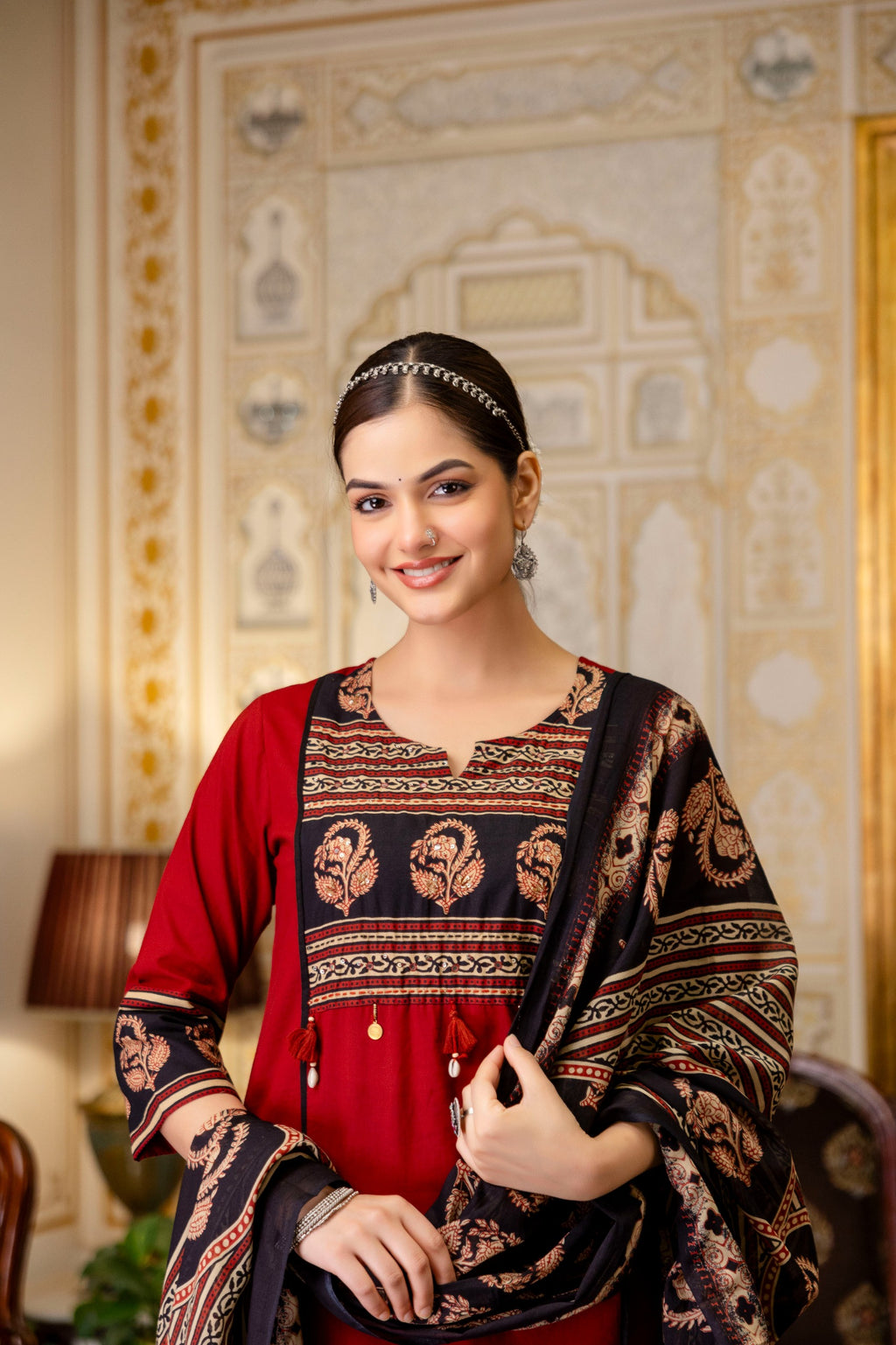 Cotton kurta suit
