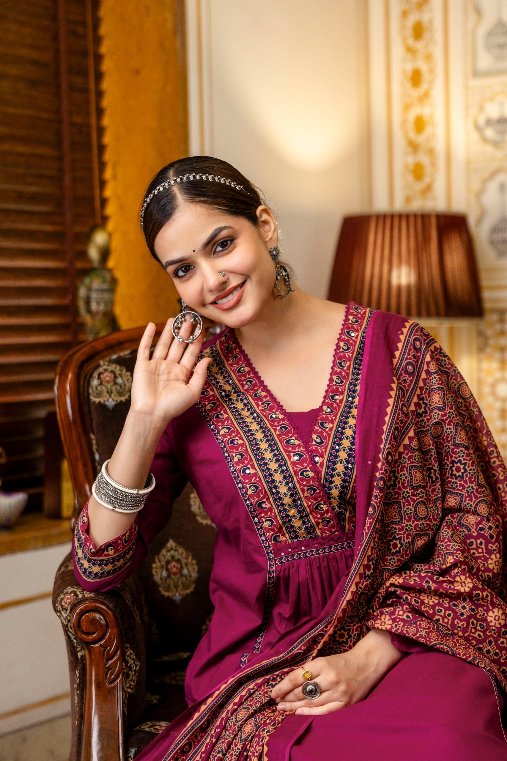 Jaipuri kurta set